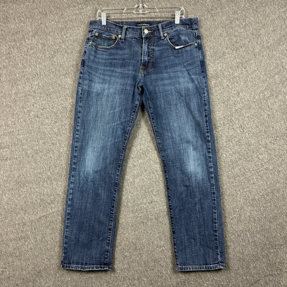 Lucky Brand Men's Straight Jeans - Blue